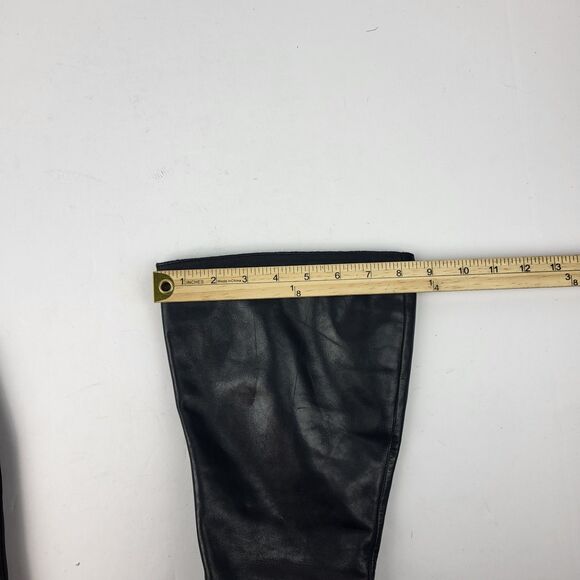 Naturalizer Kamora Women's Knee High Boots Black Faux Leather 7.5W Wide Calf - Picture 5 of 16